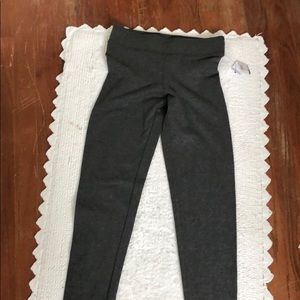 Grey high rise leggings